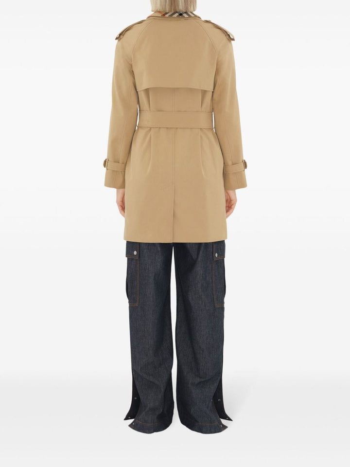 Burberry Coats Burberry Coats Beige Burberry Beige cotton double-breasted coat detachable collar Vintage  Brand