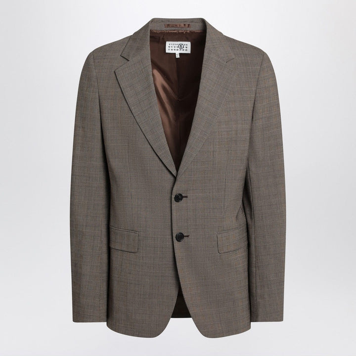 Coats &amp; Jackets 48 IT MM6 Maison Margiela - Single-breasted jacket brown in wool blend Brand