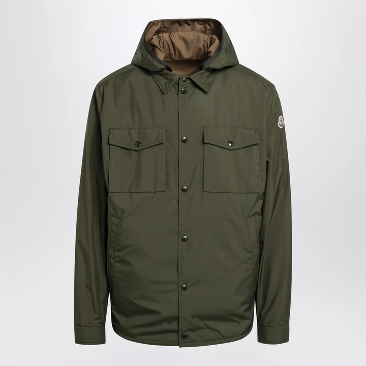 Moncler - Chirano shirt jacket military green Brand Coats &amp; Jackets 2