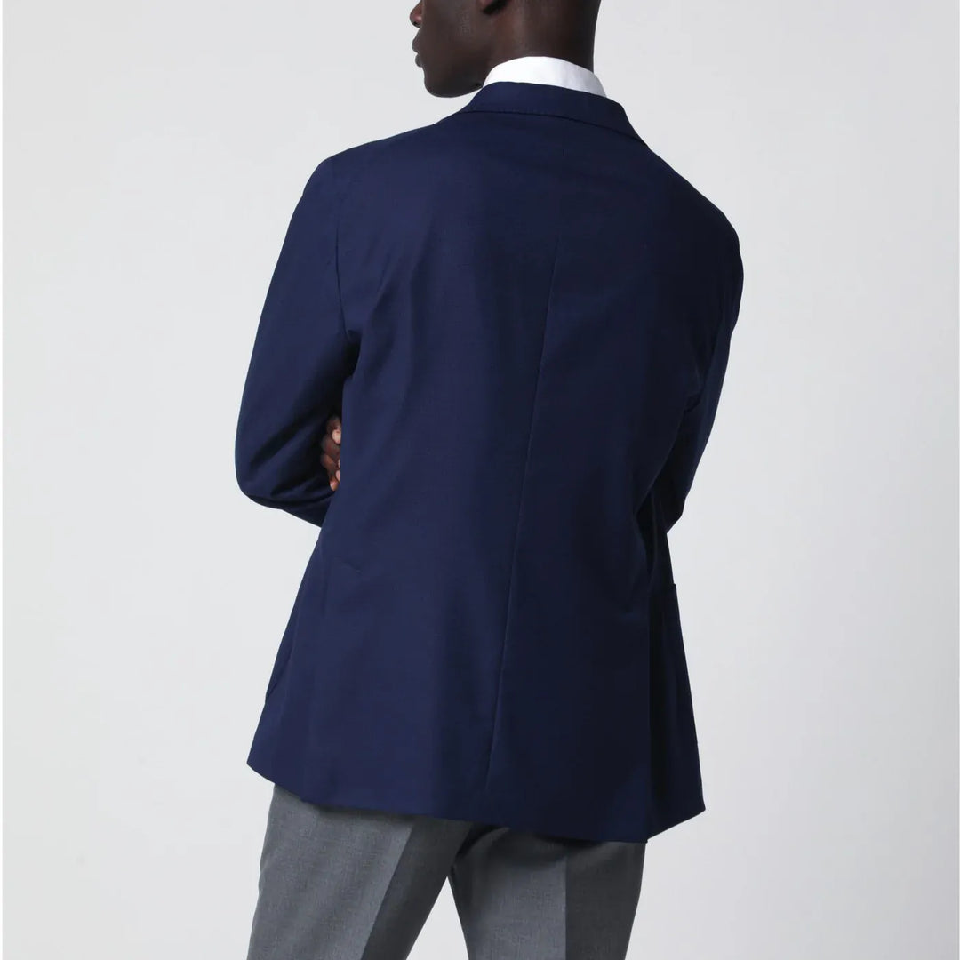 Tagliatore - Blueette wool single-breasted jacket Brand Coats &amp; Jackets