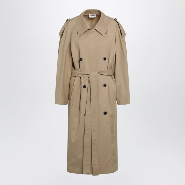 Coats &amp; Jackets 4 US The Row - Dester double-breasted cotton-cashmere trench in sand Brand