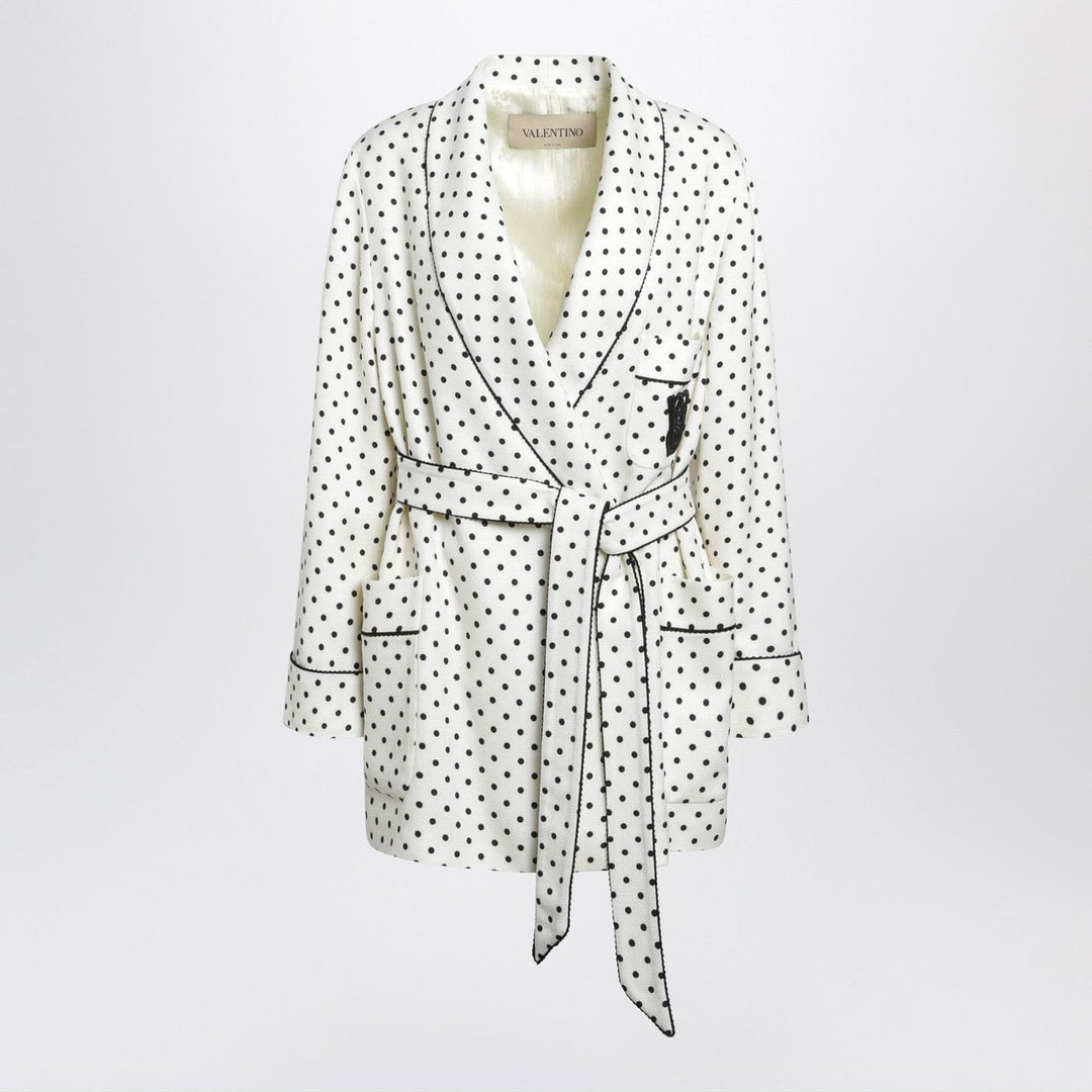 Coats & Jackets Valentino - Supergrain jacket with Plusdepois print Brand