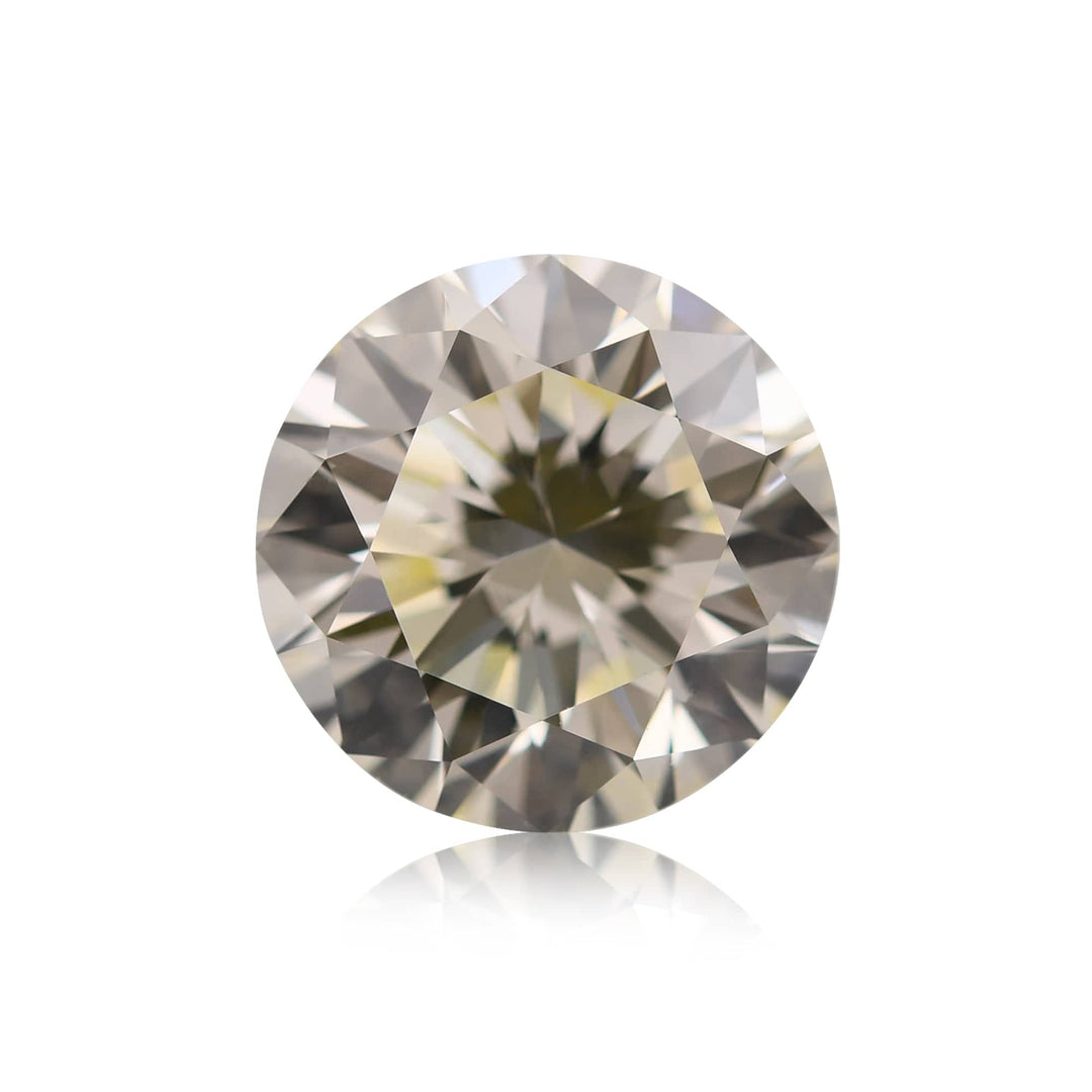 2.77 Carat Q-R Round Brilliant Diamond SI1 GIA Brand Color Diamond