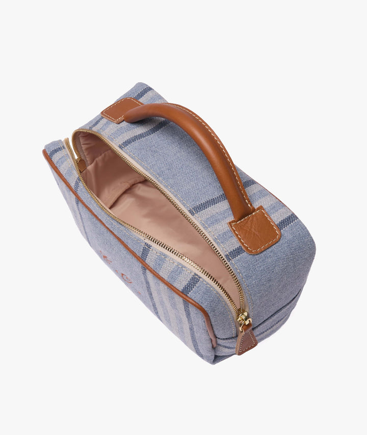 Cosmetic &amp; Toiletry Bag My Style Bags Berkeley Antibes Beauty Case in Sugar Paper Blue Brand