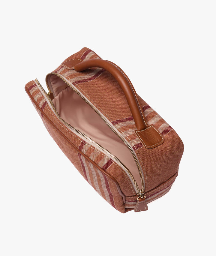 Cosmetic &amp; Toiletry Bag My Style Bags Berkeley Antibes Beauty Case in Terracotta Brand
