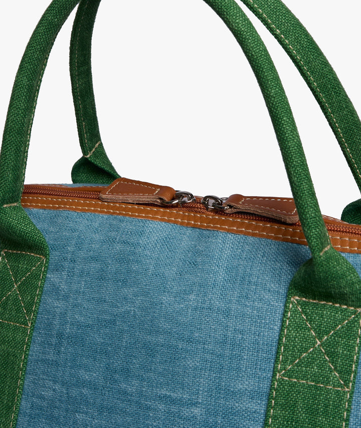Duffel Bag My Style Bags London Procida Travel Duffle Bag in Light Blue/Green Brand