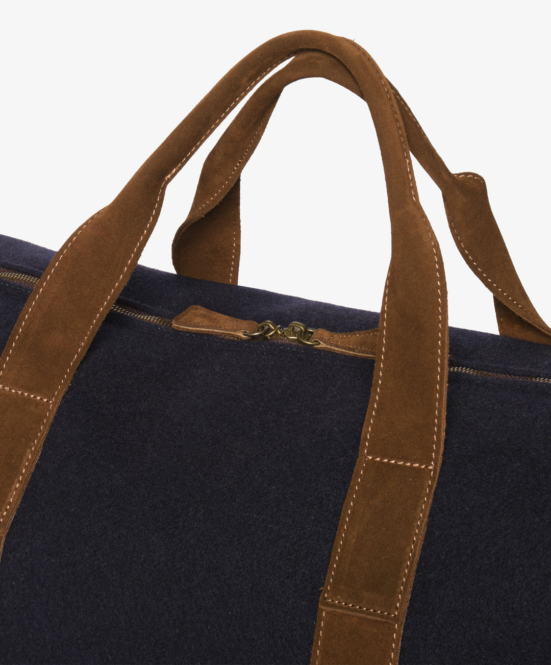 My Style Bags Personalised Harvard Large Felt Duffel Bag – Blue Brand Duffel Bag