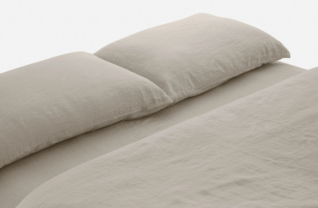 Bemboka Duvet Covers Stone / Queen 210x210cm Bemboka Belgian Linen Duvet Covers Brand