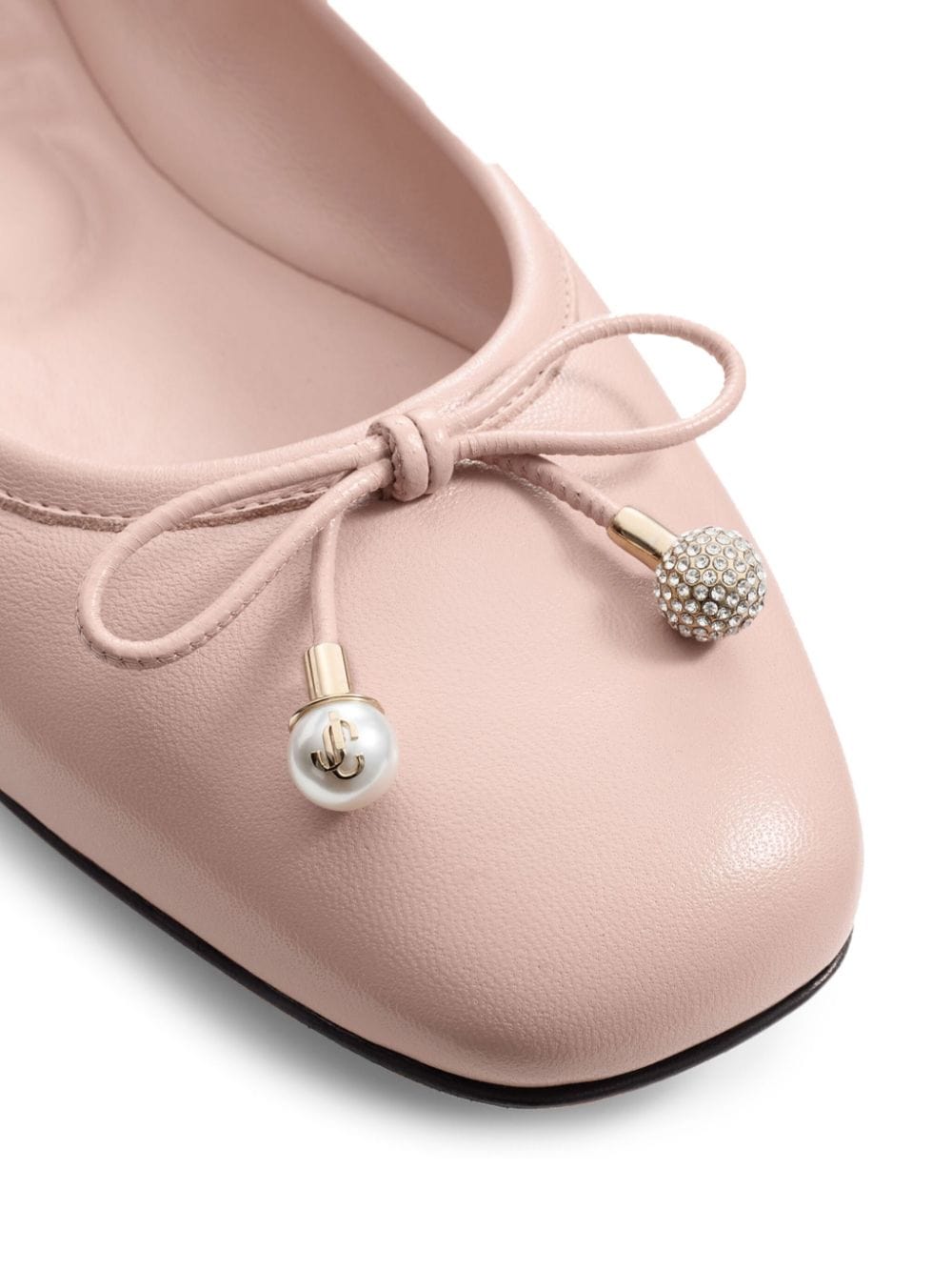 Jimmy Choo Flat Shoes Jimmy Choo Flat shoes Powder Jimmy Choo Light Pink Flats – Chic & Elegance at Italian Luxury Group Brand