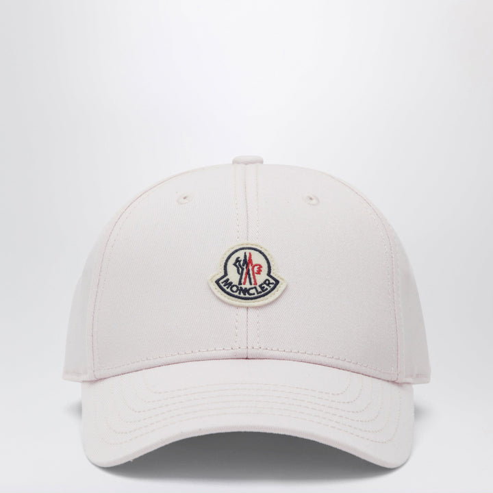 Hats TU Moncler - Pink baseball cap with logo patch Brand