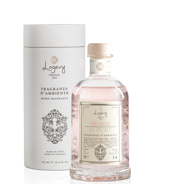 Home Diffuser 1l Magnum Diffuser Logevy Peony in Bloom Home Fragrance Brand