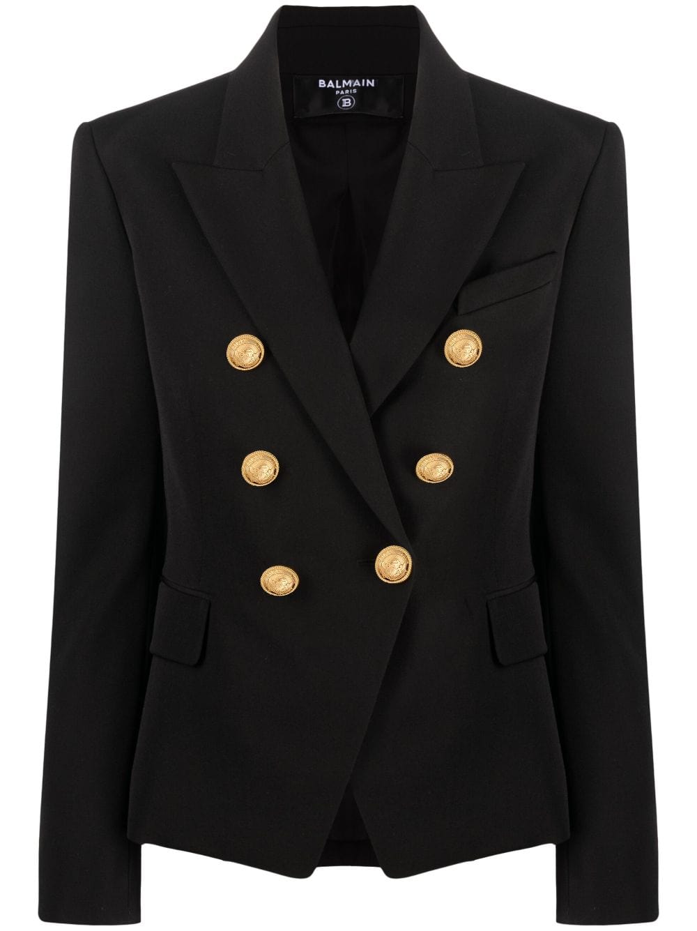 Balmain Jackets 42 Balmain Wool Blazer Balmain Black Wool Blazer Brand