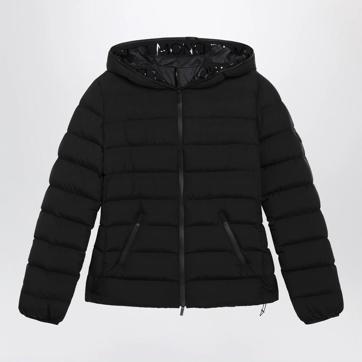 Moncler - Black Herbe Short Down Jacket Brand 0