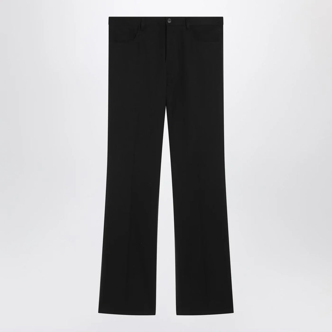 Balenciaga - Black regular fit tailored trousers Brand Pants 50 IT