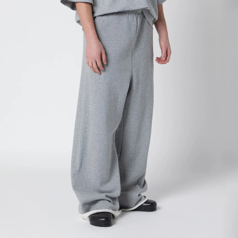 Entire Studios - Black wide-leg cotton jogging trousers Brand Pants S