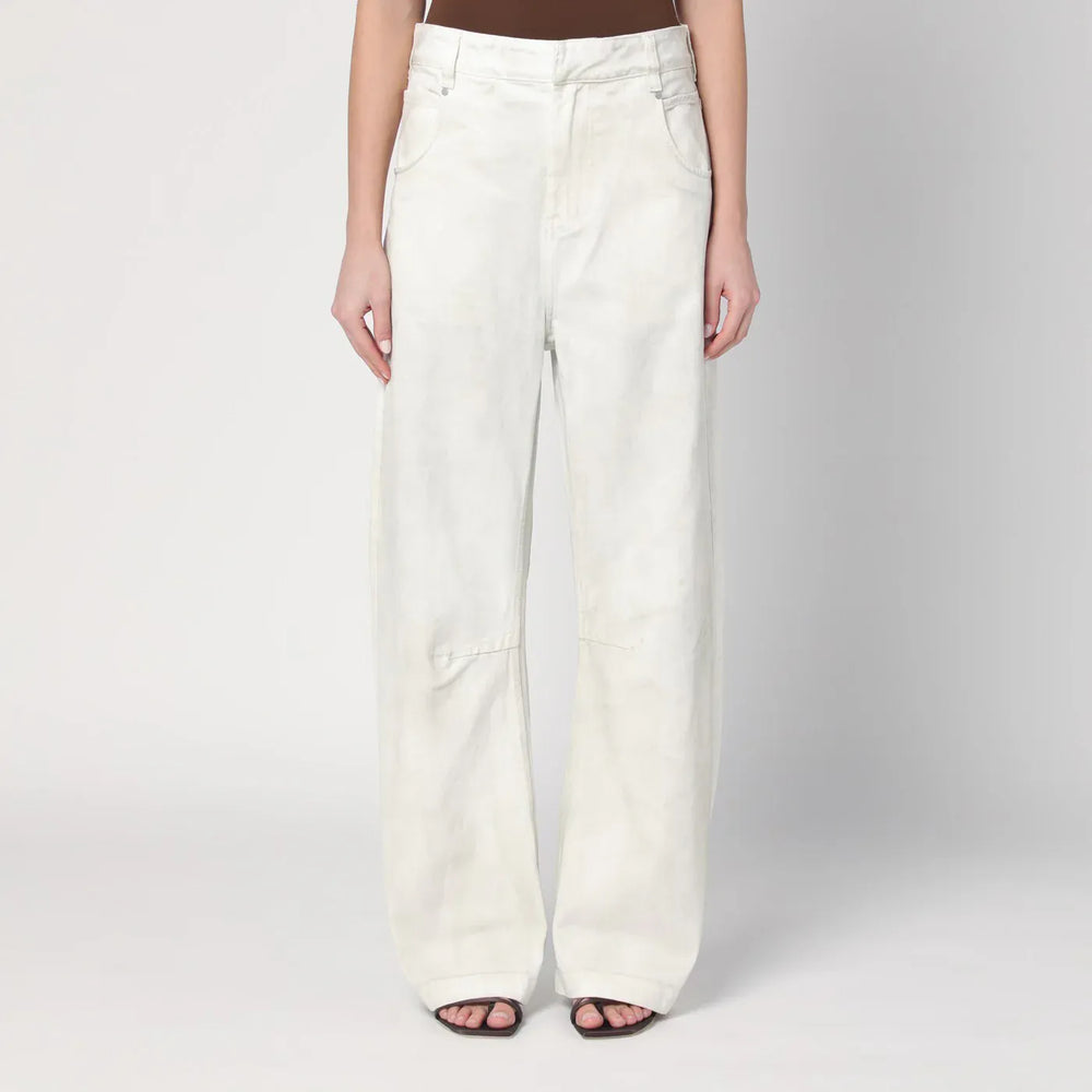 Entire Studios - Ivory denim trousers Brand Pants M