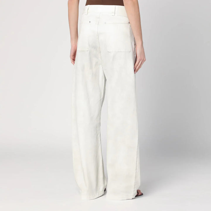 Entire Studios - Ivory denim trousers Brand Pants M