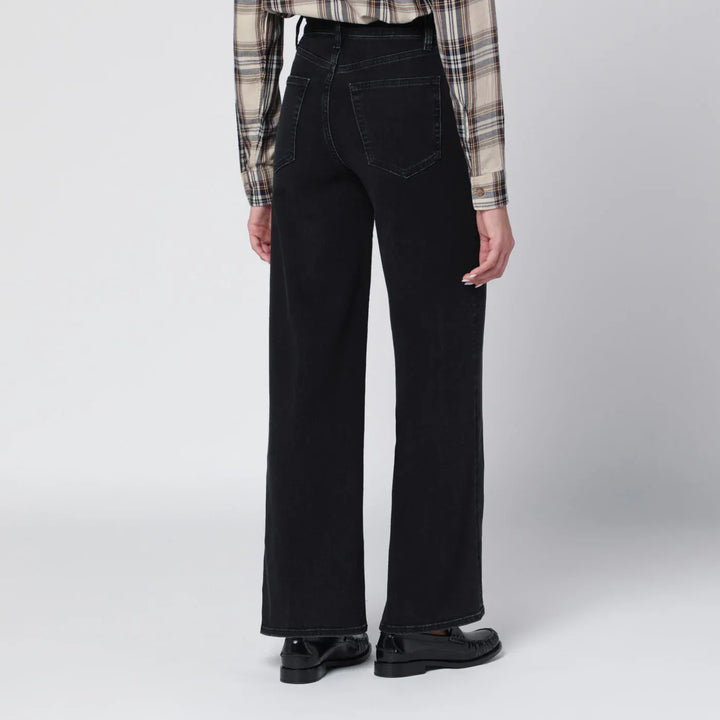 Frame - Black Le Slim Palazzo trousers Brand Pants