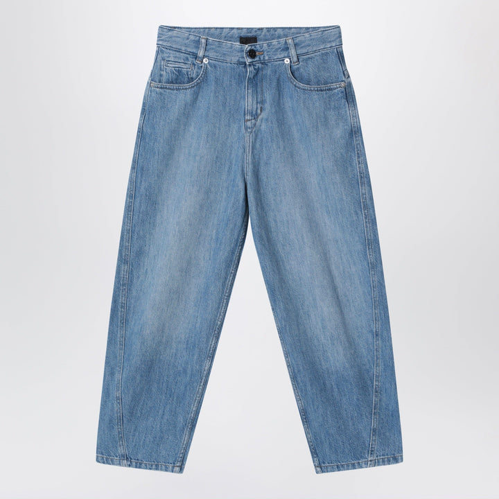 Pants Givenchy - Blue jeans with logo embroidery Brand
