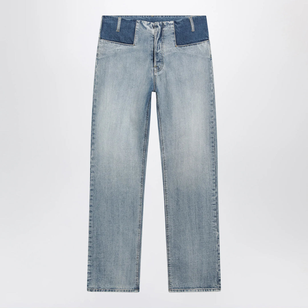 Maison Margiela - Patchwork jeans in indigo blue denim Brand Pants 31