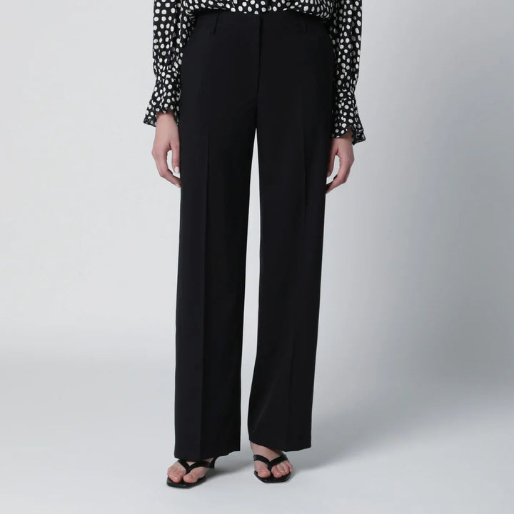 PT Torino - Black wool trousers Brand Pants