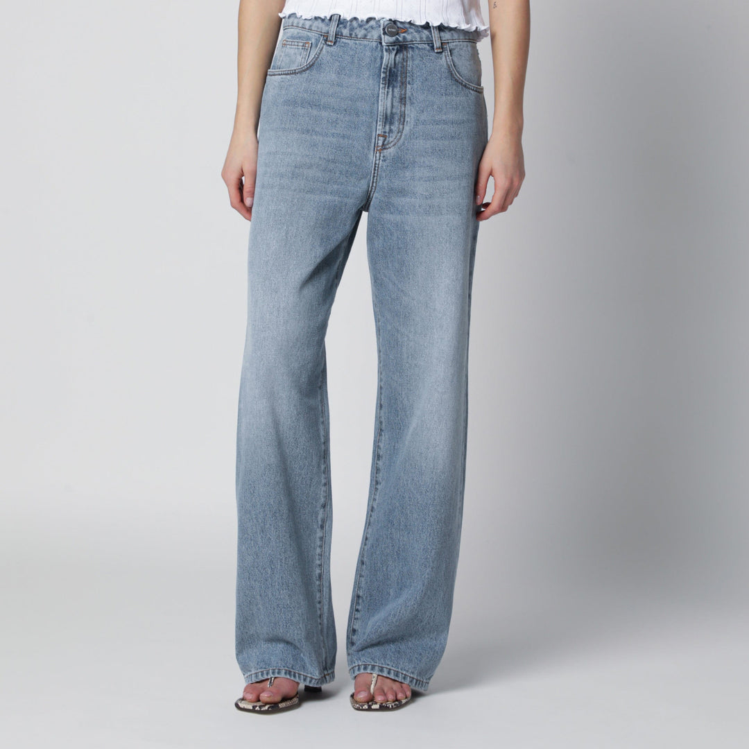 Pants Róhe - Classic blue loose-fit jeans Brand