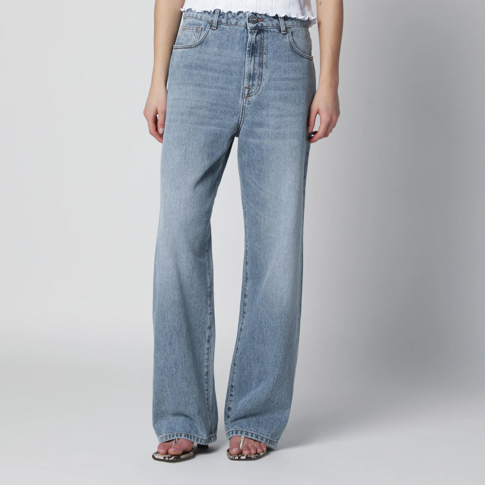 Róhe - Classic blue loose-fit jeans Brand Pants 38  FR