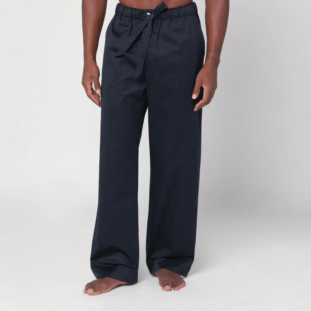 Tekla - Blue/white pyjama trousers Brand Pants L
