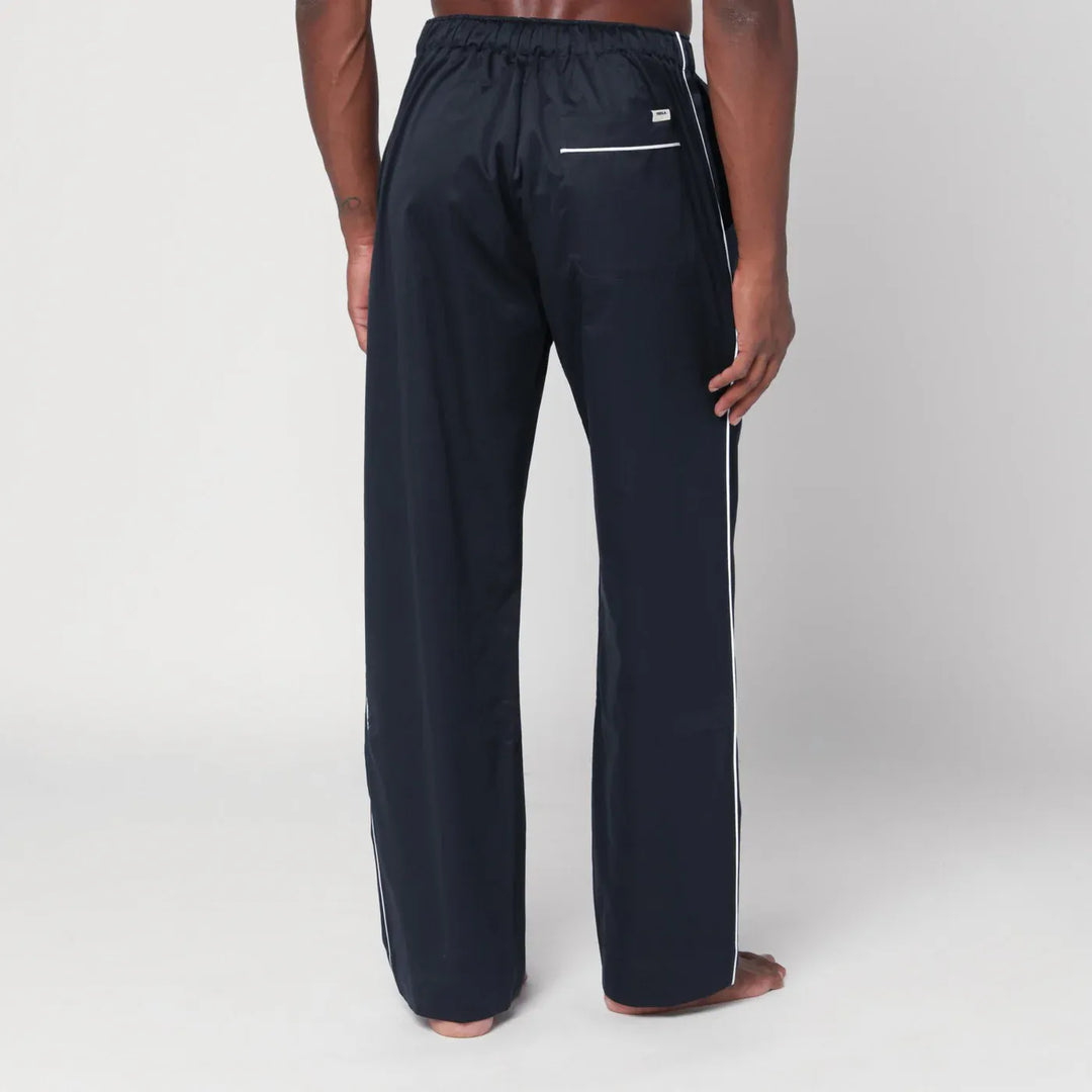 Tekla - Blue/white pyjama trousers Brand Pants L