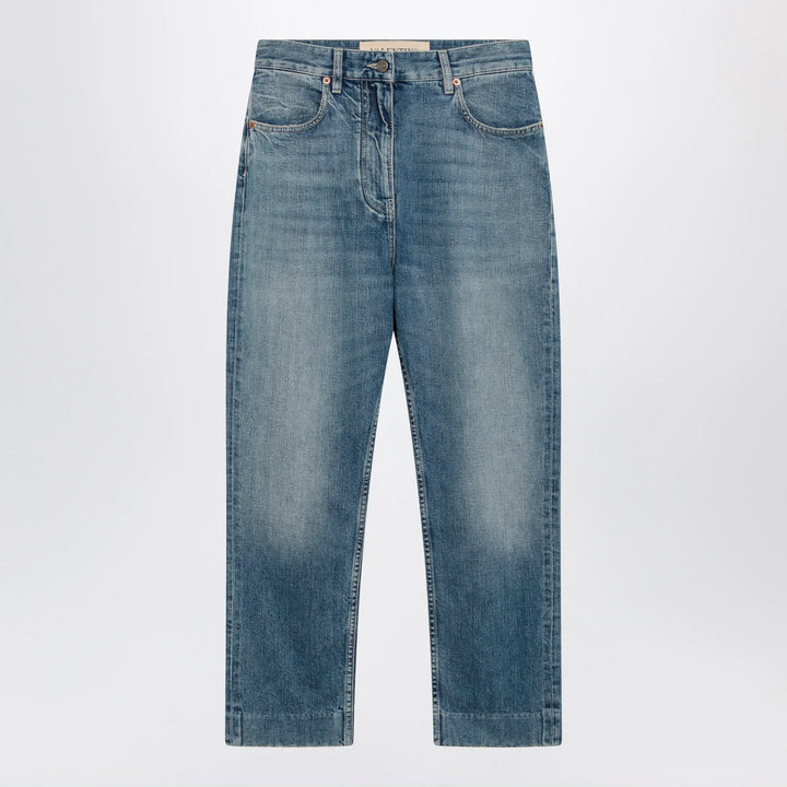Valentino - Medium blue jeans with VPatch detail on the back Brand Pants 25