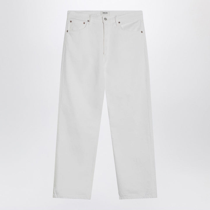 Pants White jeans in regenerated denim Brand