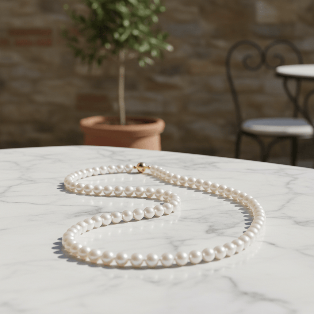 Clara Necklace Brand Pearl Necklace