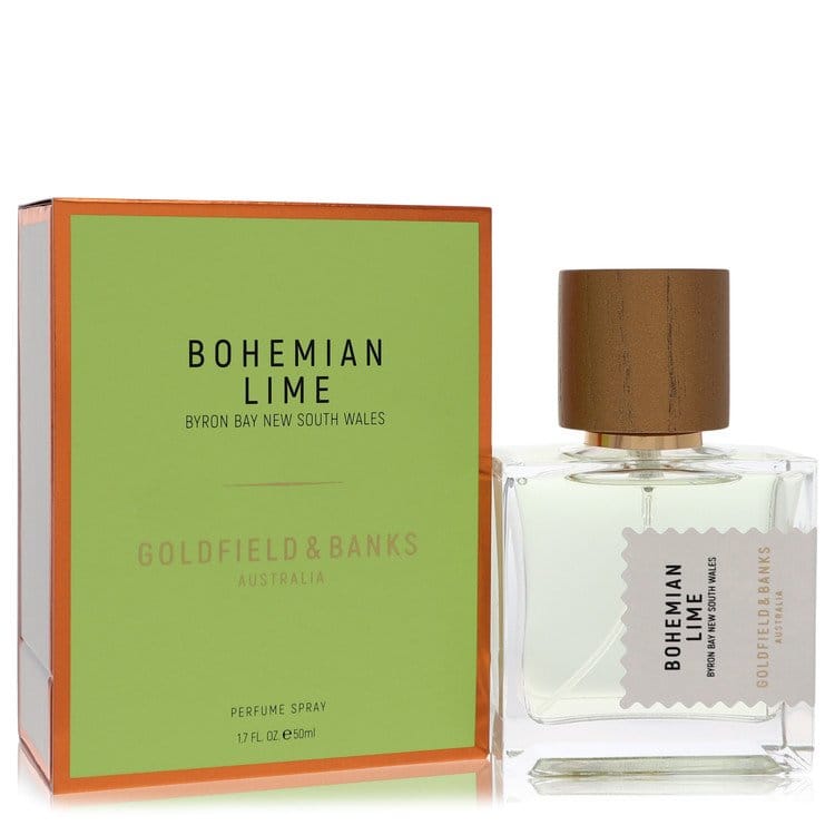 Goldfield &amp; Banks Bohemian Lime Perfume Spray (Unisex) By Goldfield &amp; Banks Brand Perfume &amp; Cologne 50 ml Perfume Spray