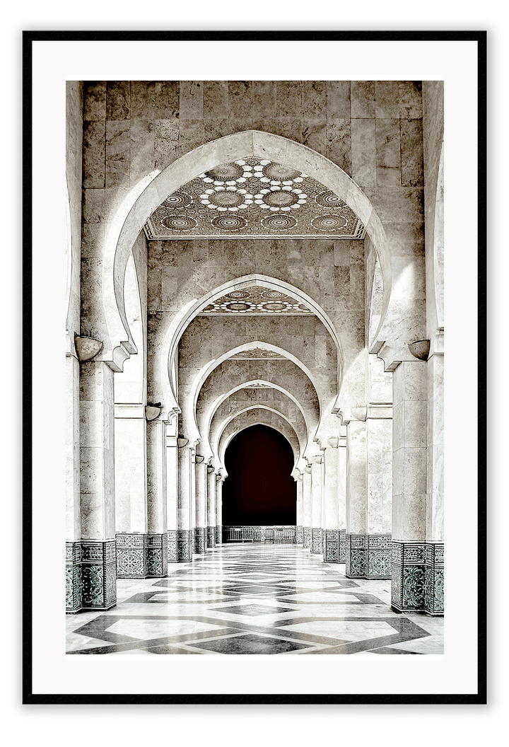 Canvas Print 50x70cm / Black Mamud Mamud Wall Art : Ready to hang framed artwork. Brand