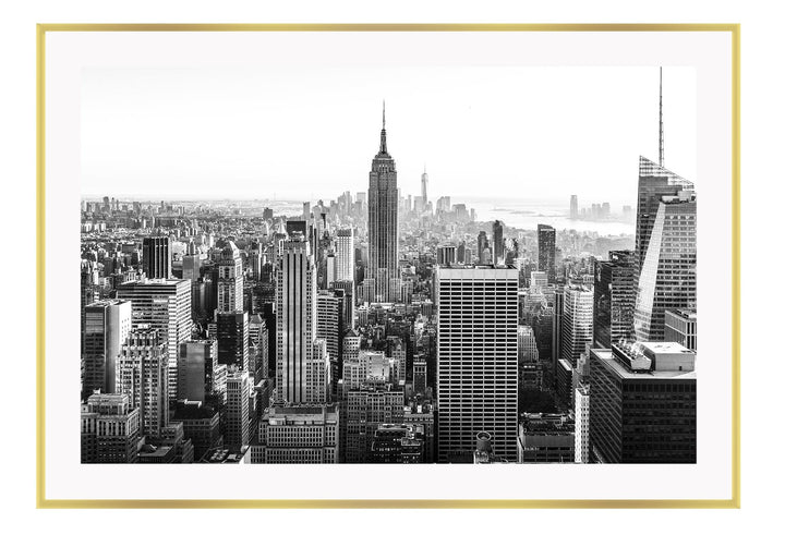 Canvas Print NYC B&amp;W NYC B&amp;W Framed Print Brand