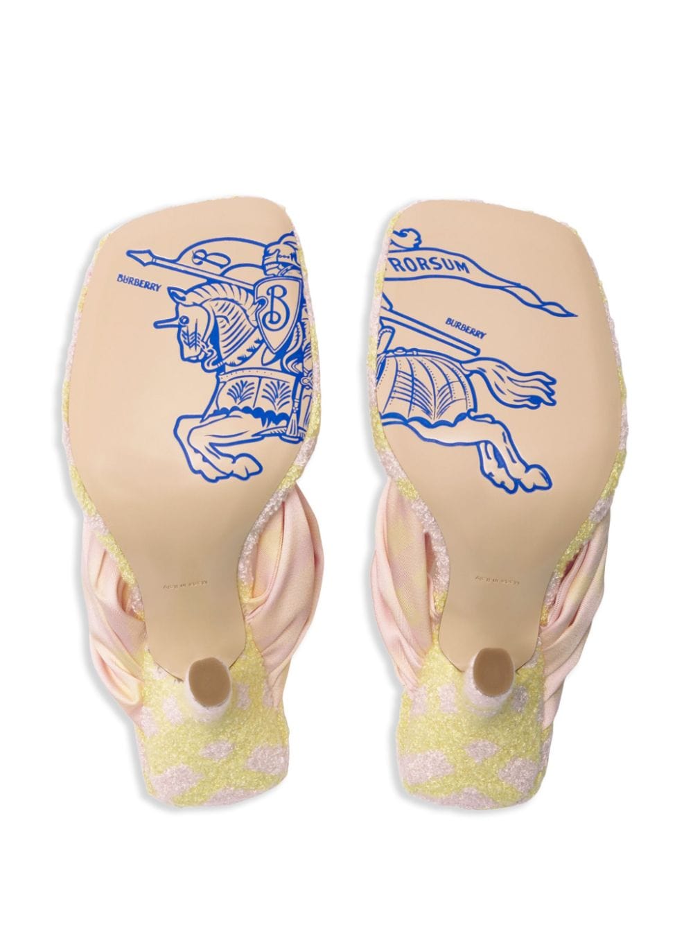 Burberry Sandals Burberry Sandals Pink Yellow Burberry Sandals Pink Yellow Brand