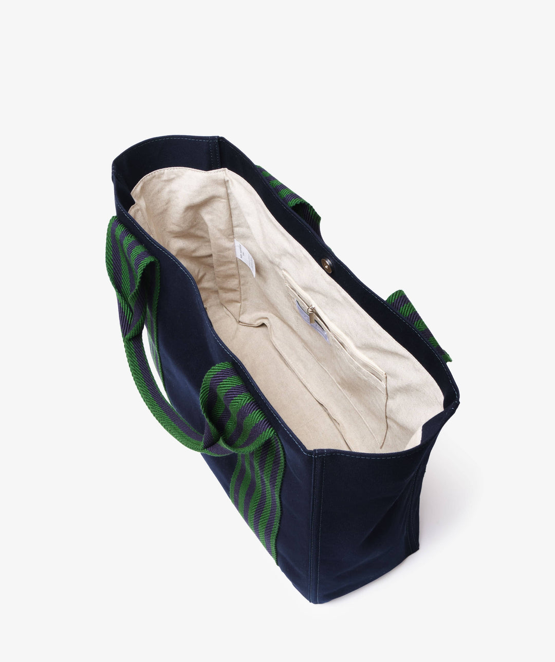 Satchel Bag My Style Bags Heritage Beach Bag in Blue Brand