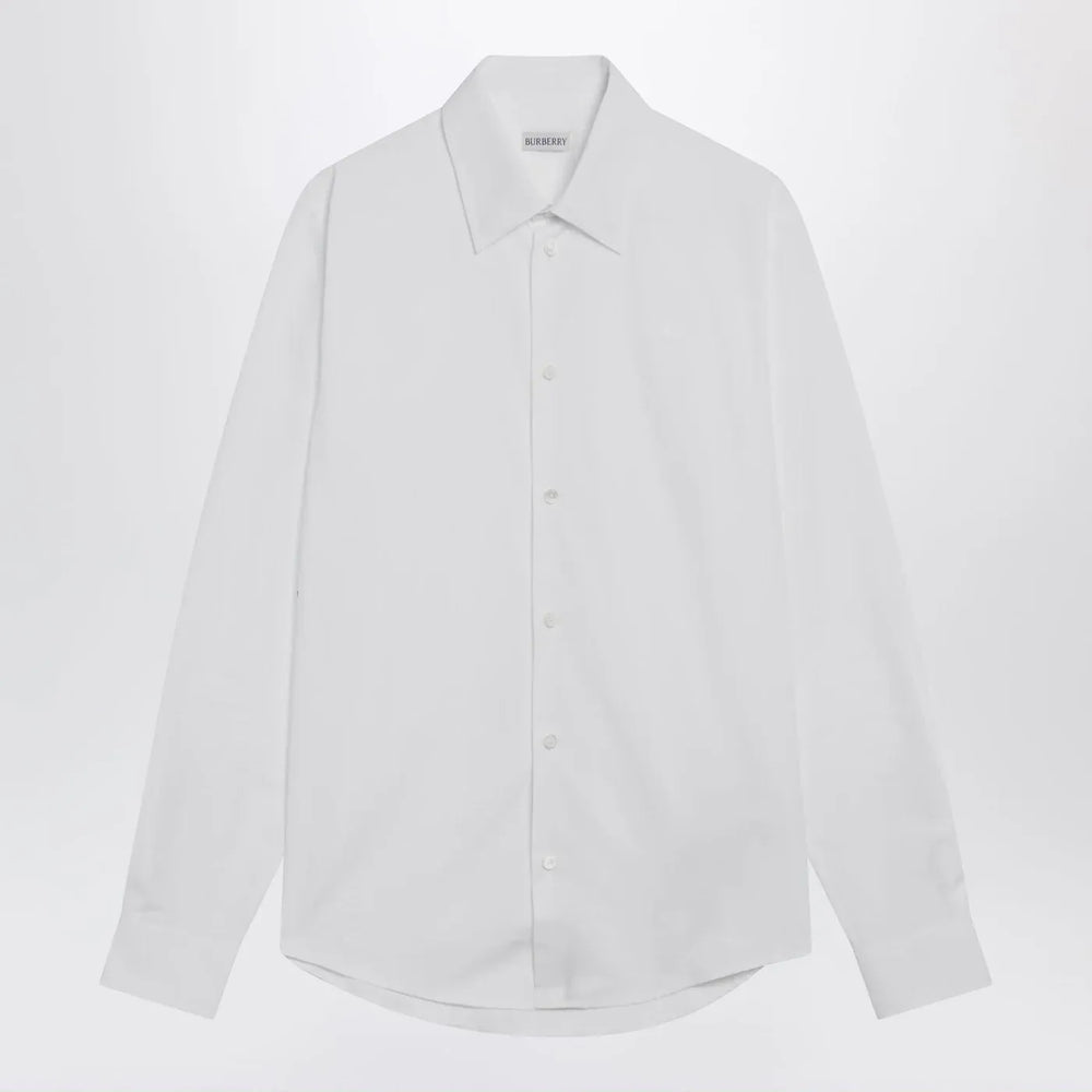 Burberry - White cotton poplin shirt Brand Shirt S