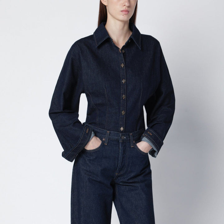 Shirts &amp; Tops AGOLDE - Dark indigo denim shirt Brand