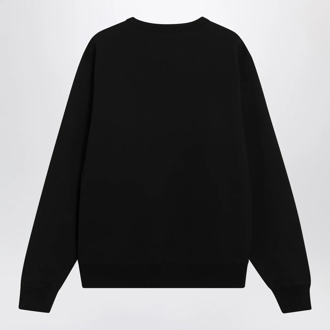 Burberry - Black slim cotton terry-effect sweatshirt Brand Shirts &amp; Tops