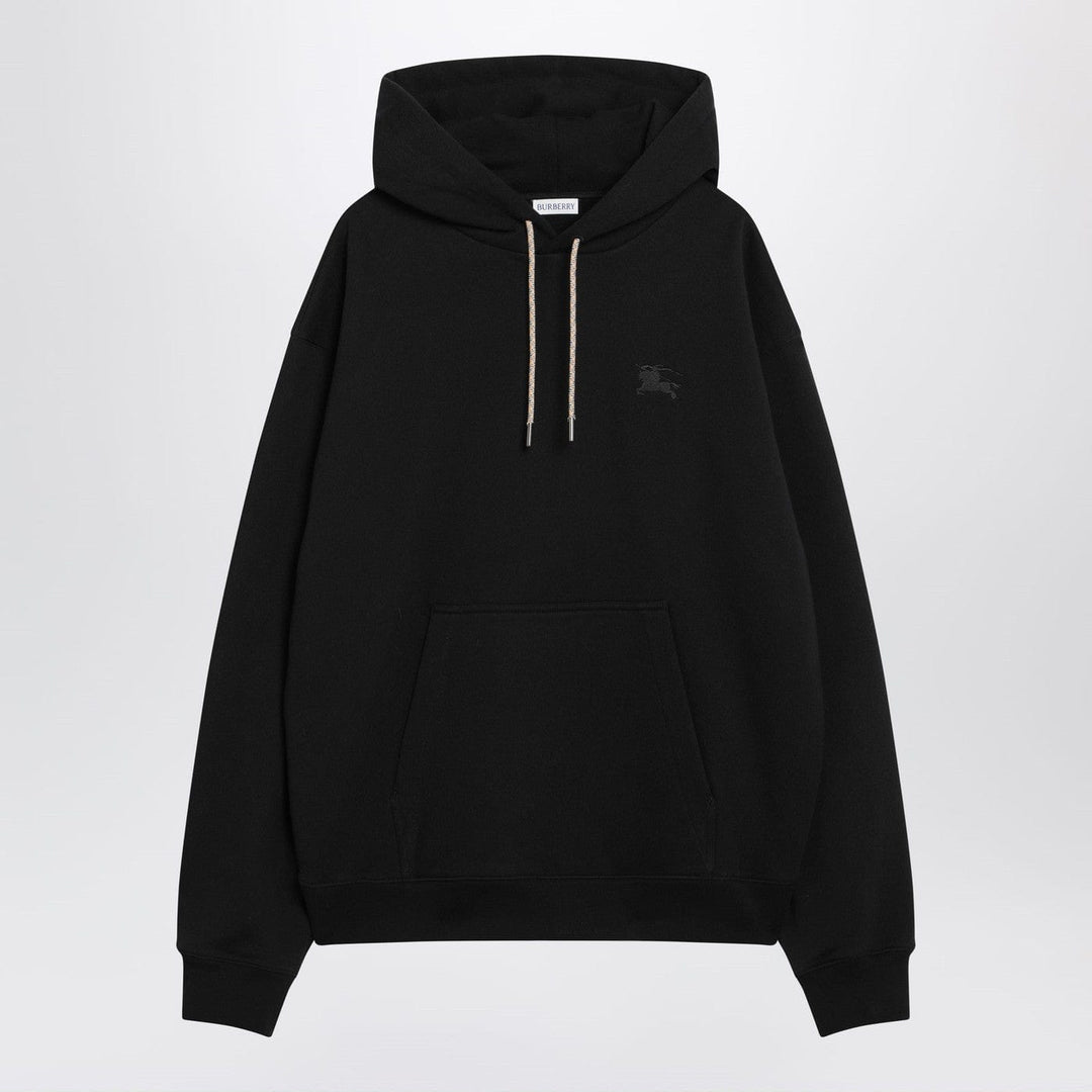 Shirts & Tops Burberry - Black sweatshirt with Check-pattern inserts Brand