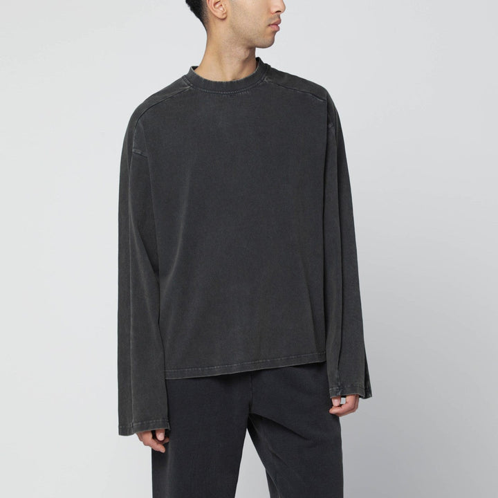 Shirts &amp; Tops Entire Studios - Black washed long-sleeve top Brand