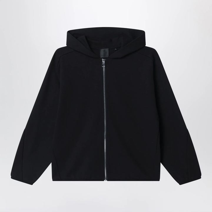 Givenchy - Black zip-up sweatshirt with logo embroidery Brand Shirts &amp; Tops 8