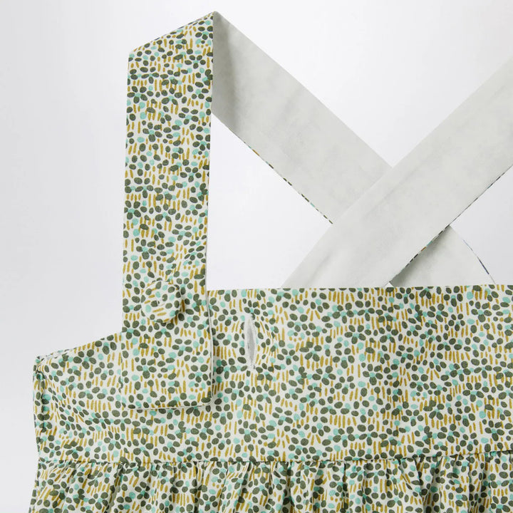 Il Gufo - Forest green top in Liberty fabric Brand Shirts &amp; Tops 4A