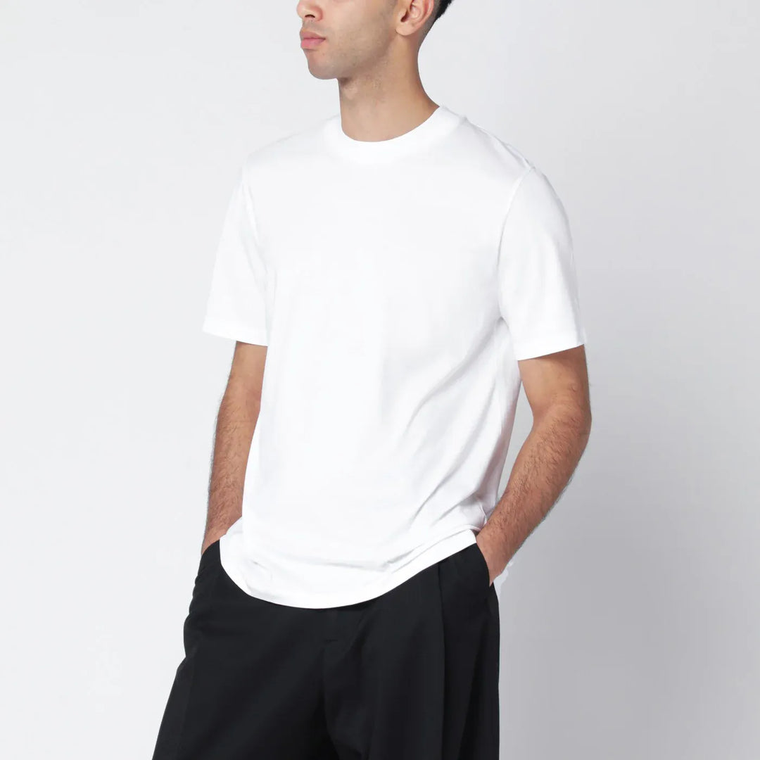 Jil Sander - White cotton t-shirt Brand Shirts &amp; Tops S