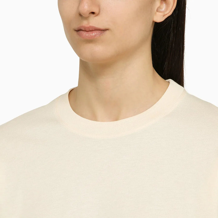 LouLou De Saison - Ivory cotton crew-neck jumper Brand Shirts &amp; Tops S