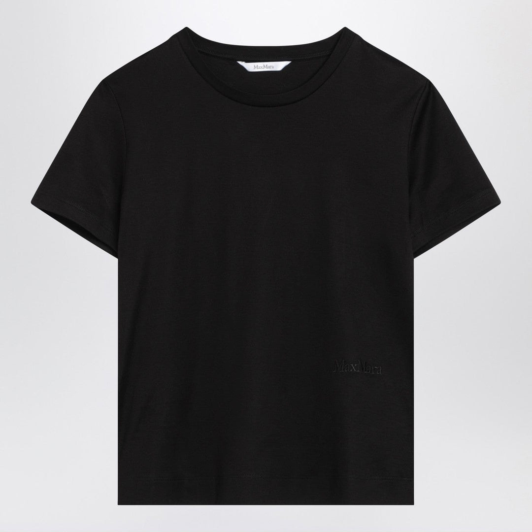 Shirts & Tops XS Max Mara - Black cotton T-shirt Brand