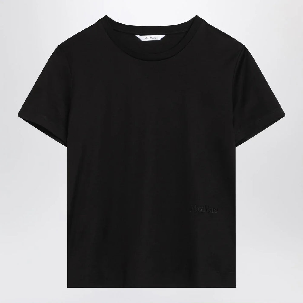 Max Mara - Black cotton T-shirt Brand Shirts & Tops XS