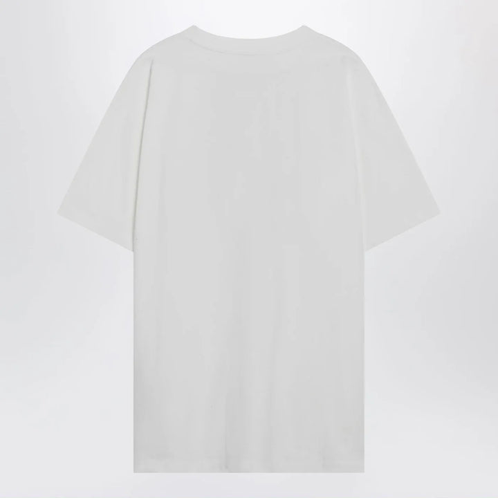 MM6 Maison Margiela - White T-shirt with key print Brand Shirts &amp; Tops
