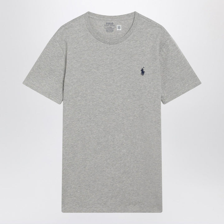 Shirts &amp; Tops Polo Ralph Lauren - Grey mélange cotton Custom Slim-Fit T-shirt Brand